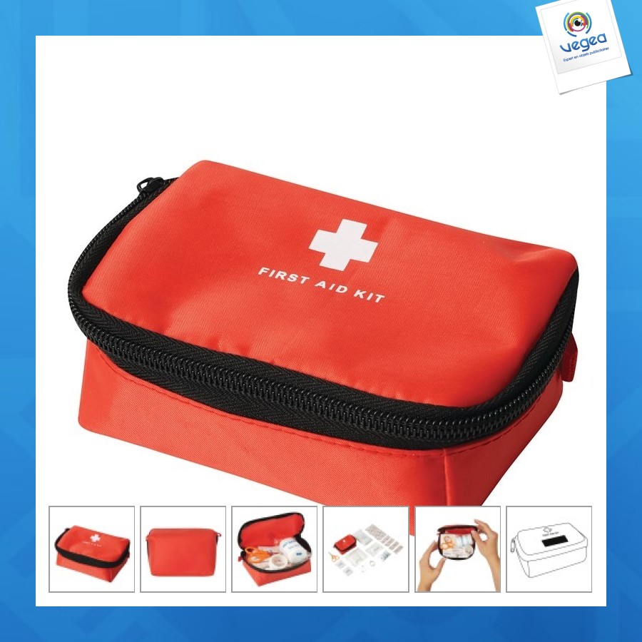 Kit de premiers secours de promoción 20 pièces