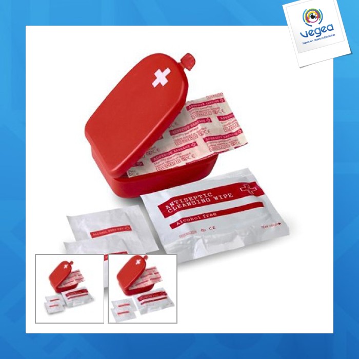 Kit de primeros auxilios personalizable