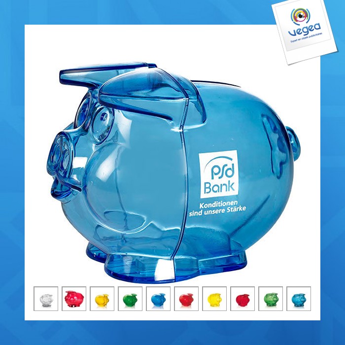La hucha personalizable sonriente
