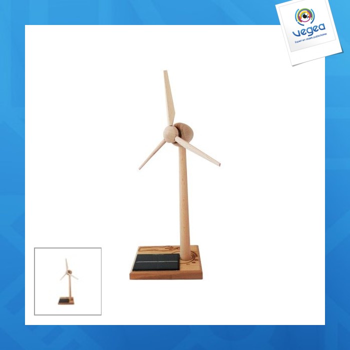 La turbina eólica solar se montará a 35 cm