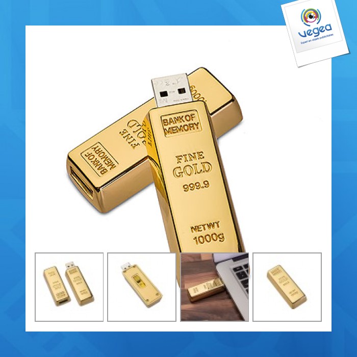 Llave usb en lingotes