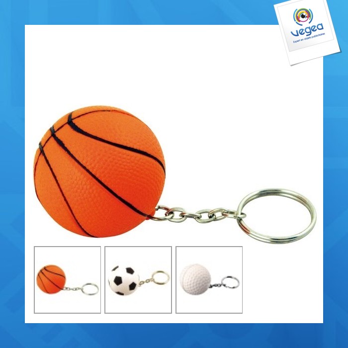 Llavero bola de estrés - serie 1