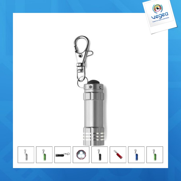 Llavero de la antorcha de aluminio