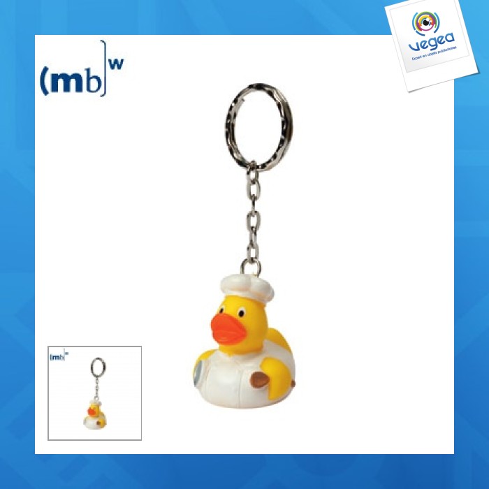 Llavero de pato de promoción de cocina
