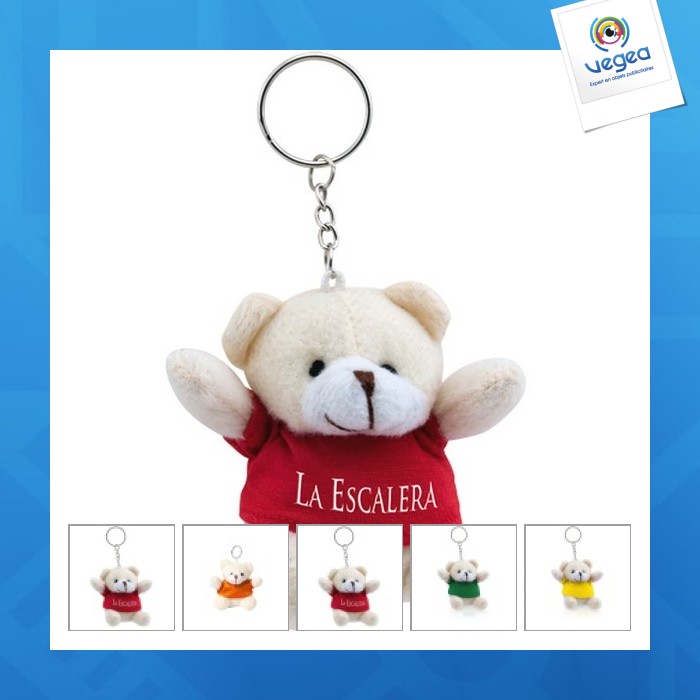 Llavero de peluche tedchain