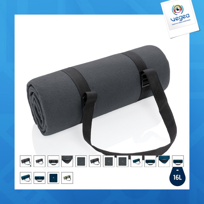 Manta de picnic personalizable 150 x130cm en rpet impact aware