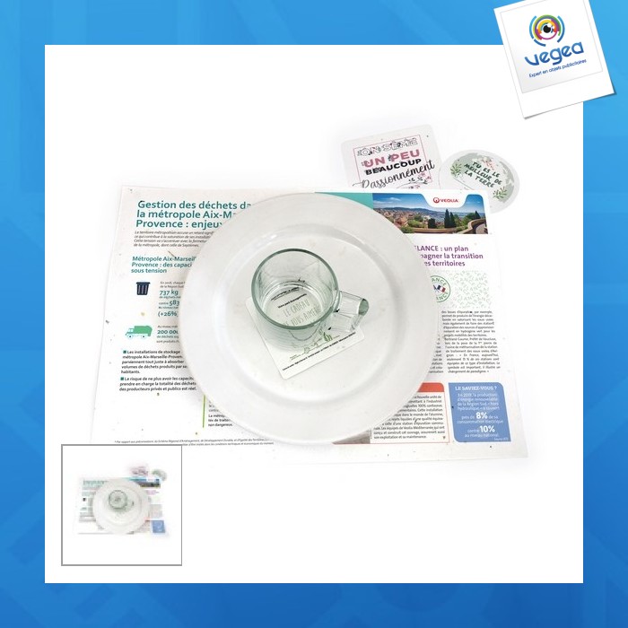 Mantel individual de promoción a3 para sembrar - 200g recto