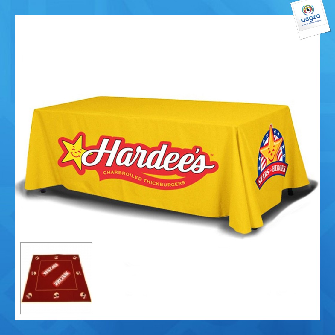 Mantel personalizable 150x300cm