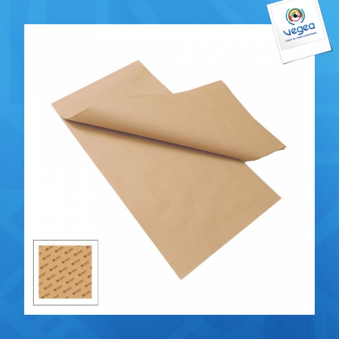 Mantel personalizable de papel reciclado 80x80cm