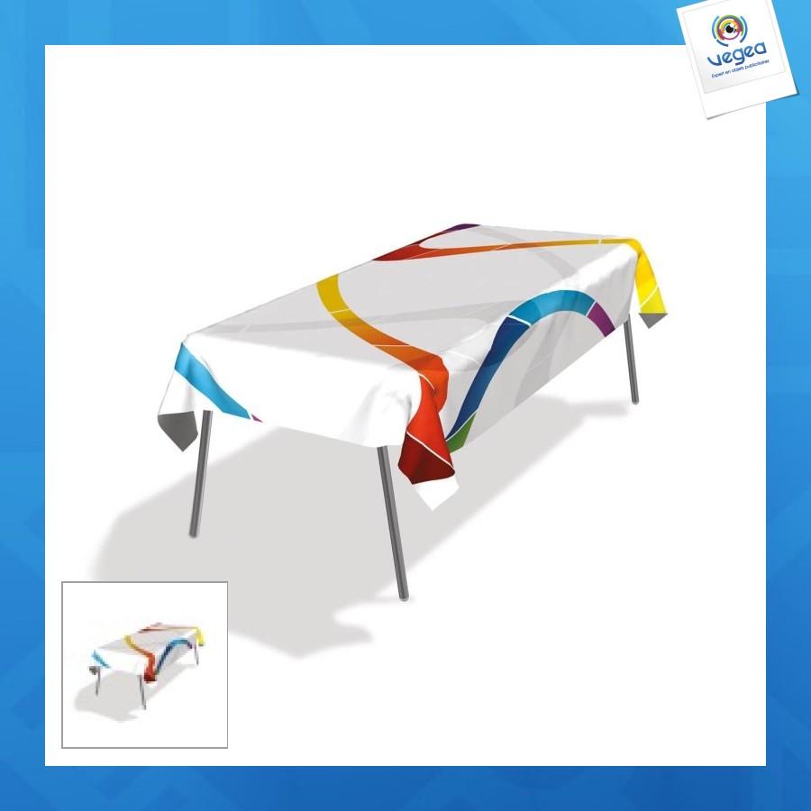 Mantel personalizable quadri 250x300cm