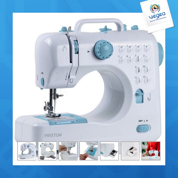 Máquina de coser de promoción prixton p110