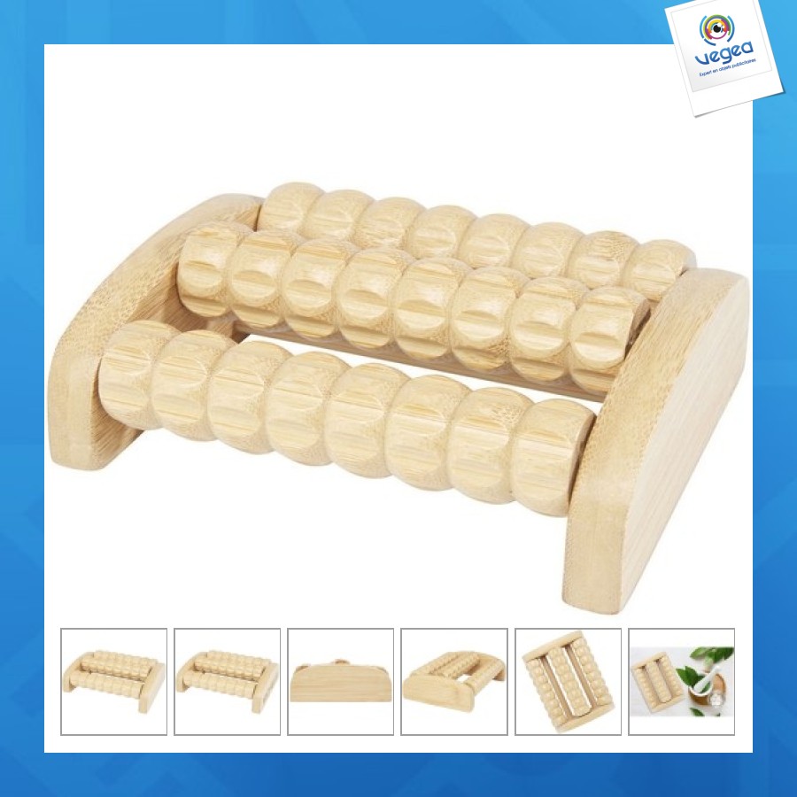 Masajeador de pies venis de bambú