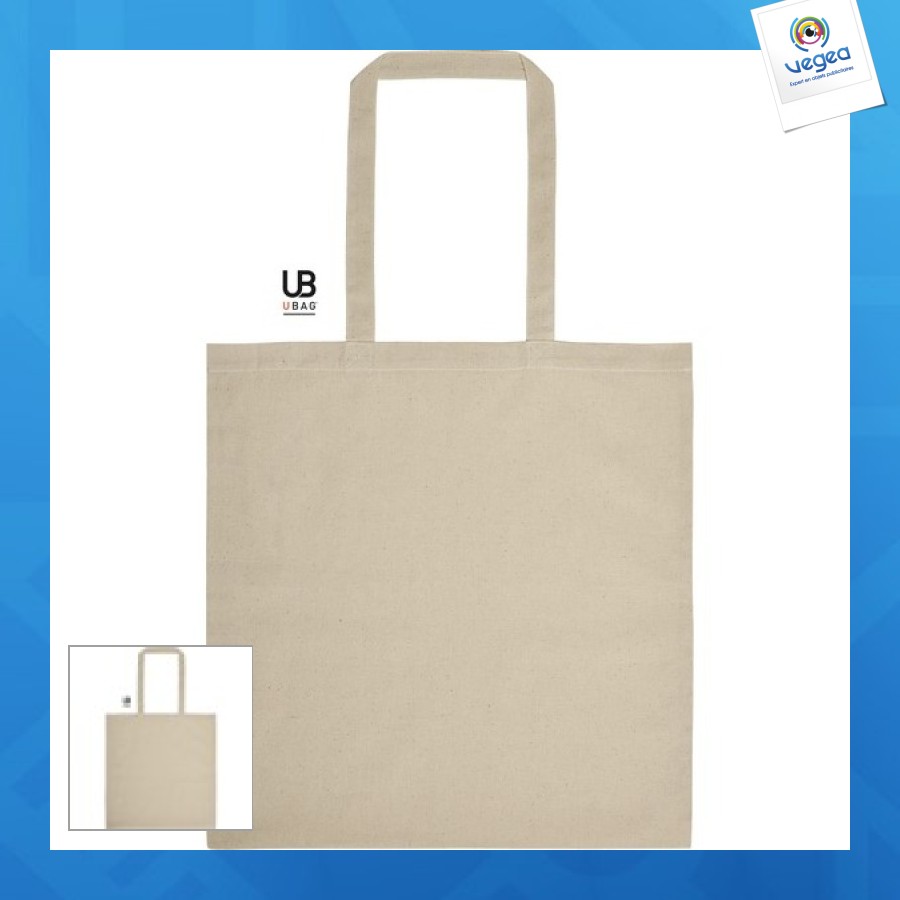 Maxi tote bag de promoción 130g/m² coton