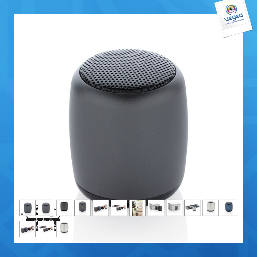 Mini altavoz de aluminio 3w