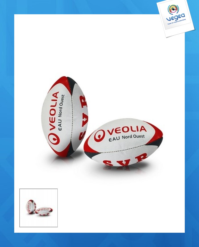 Mini goma de rugby 21 cm - wr033