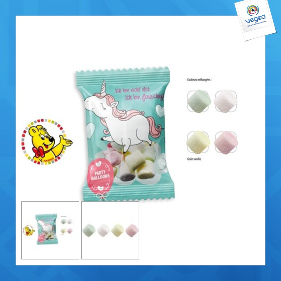 Mini malvavisco haribo