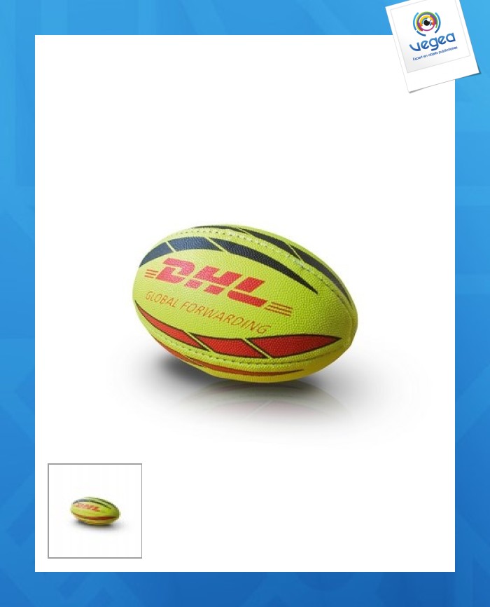 Mini rugby 16cm cosido a máquina - wr018