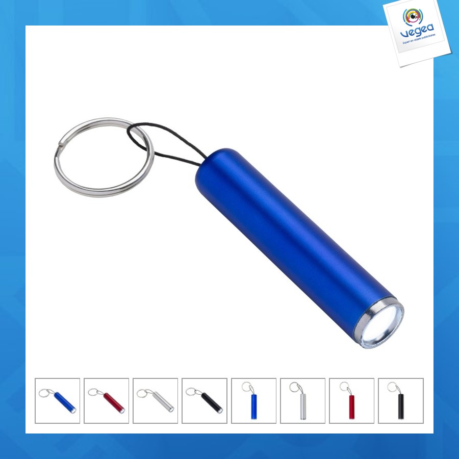 Mini torcheen plastique avec lumière led pour incision laser et anneau porte-clés personalizable