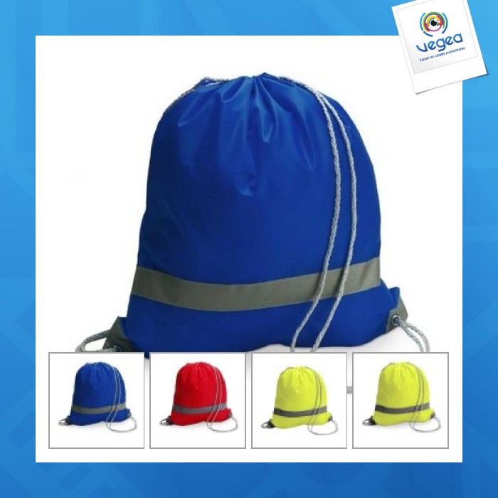 Mochila de seguridad con rayas reflectantes