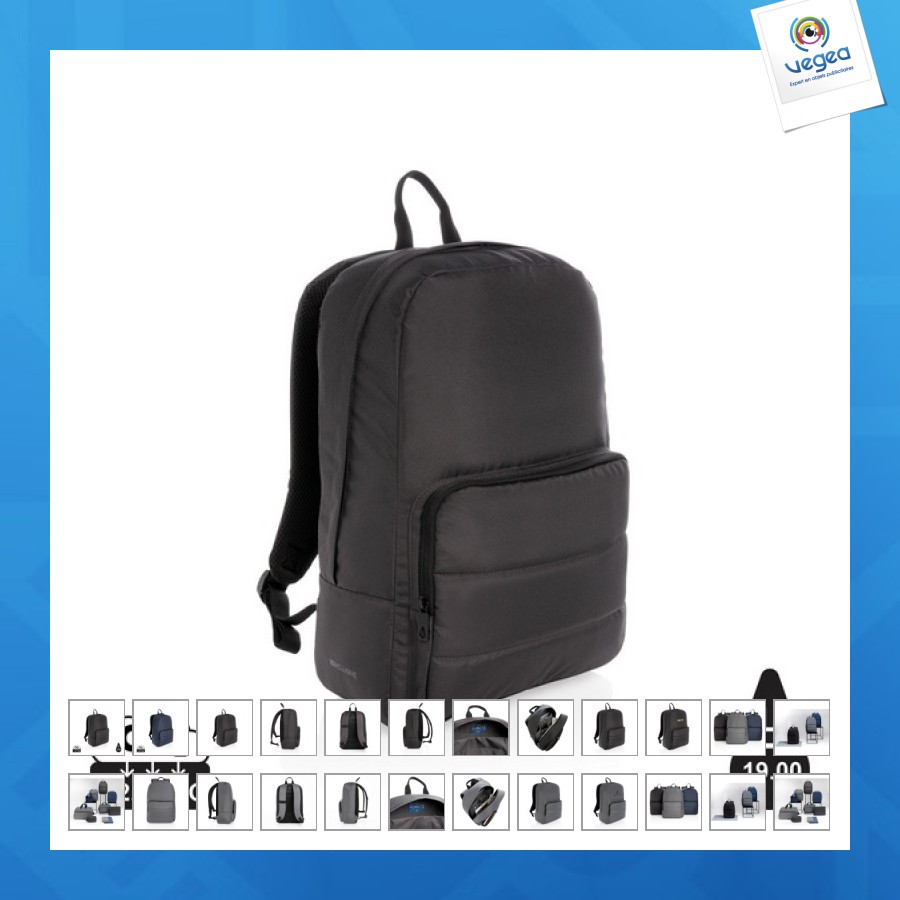 Mochila para ordenador de 15,6" reciclada