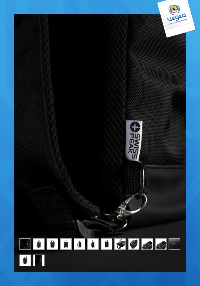 Mochila para ordenador swiss peak 2 en 1
