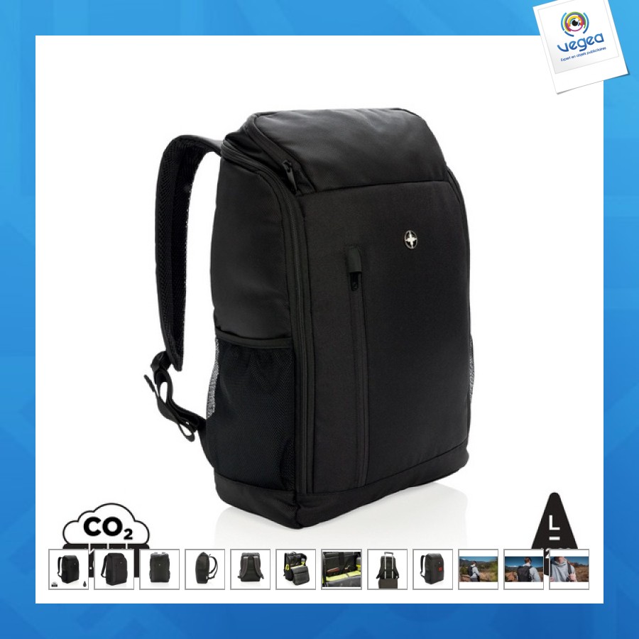 Mochila para ordenador swiss peak aware 15' de fácil acceso