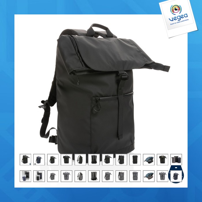 Mochila resistente al agua rpet de impacto 15.6