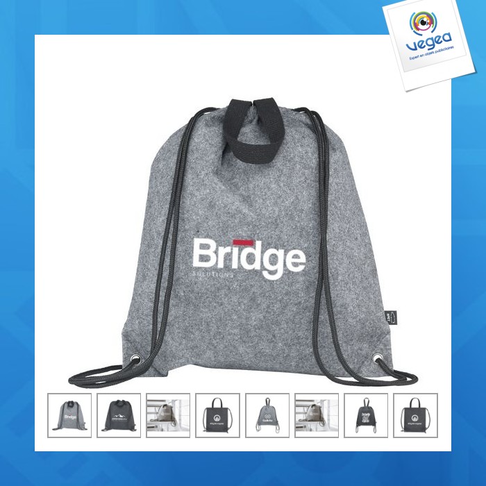 Mochila rpet felt promobag plus