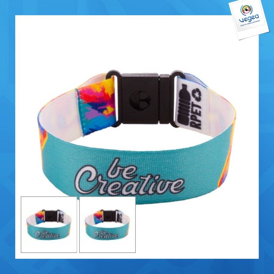 Mojo rpet bracelet de promoción sur mesure