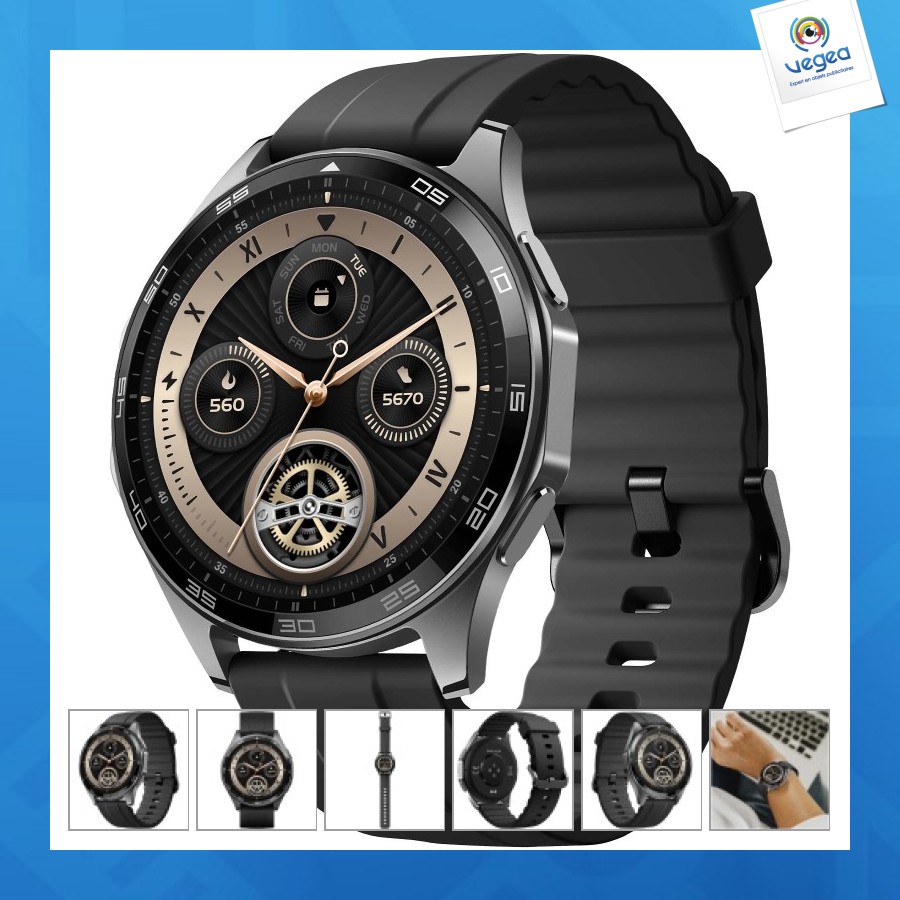 Montre intelligente personalizable prixton swb33