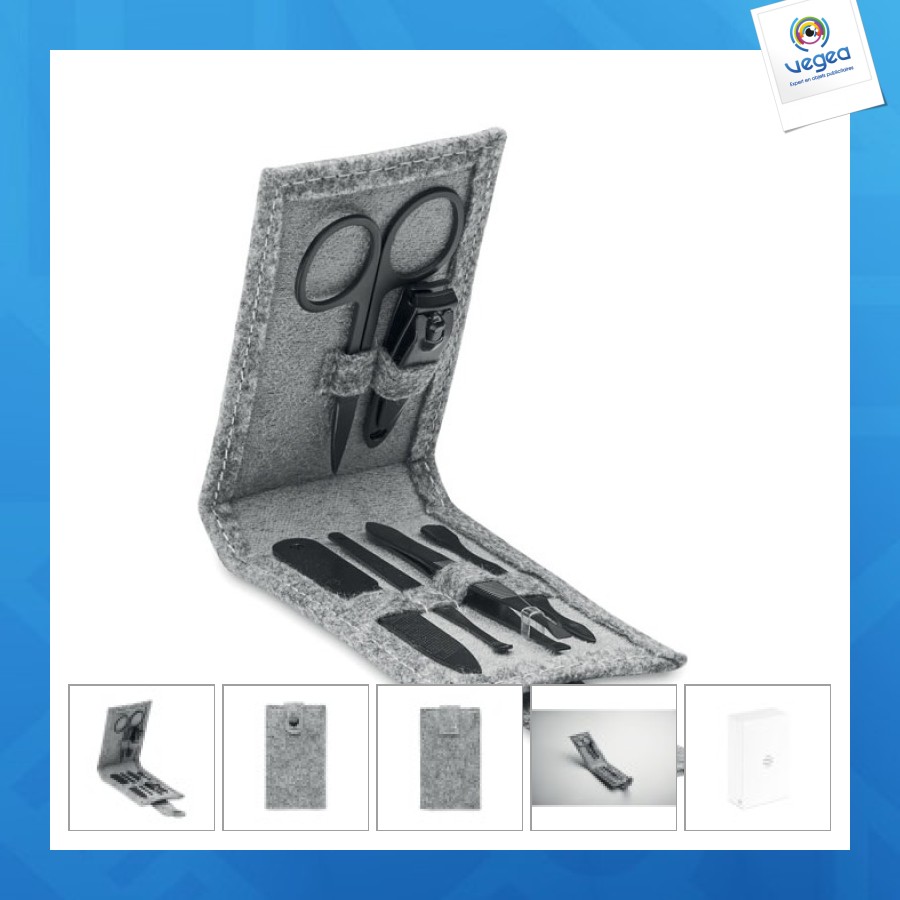 Nailkit felt - set de manicura de 6 piezas