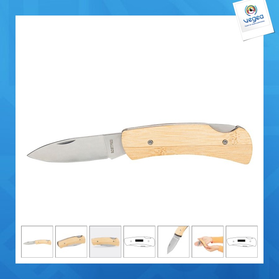 Navaja de bolsillo bamboo blade