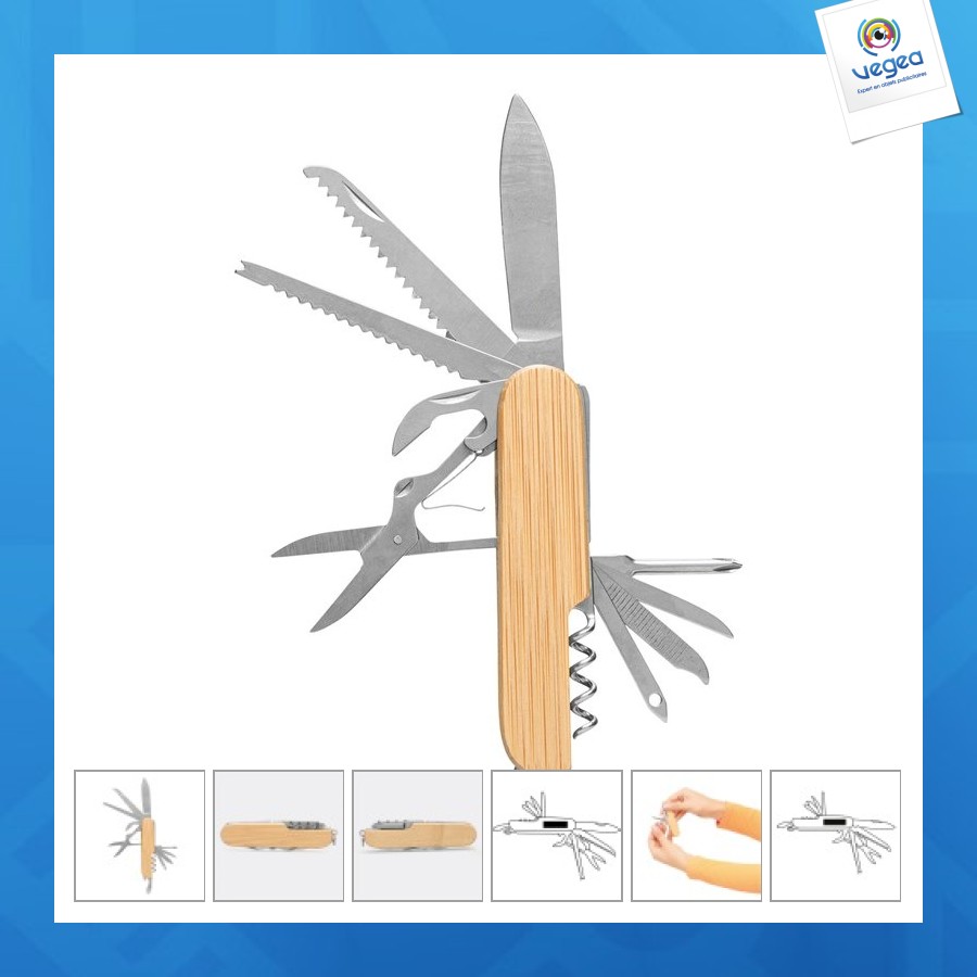 Navaja de bolsillo bamboo helper