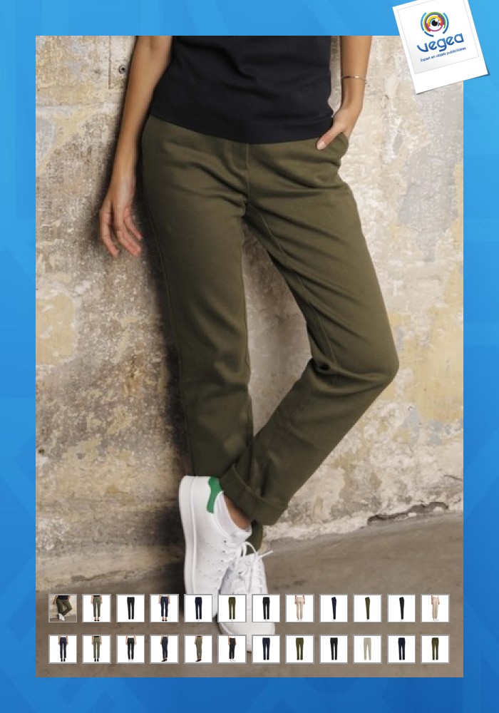 Neoblu gustave women - pantalones de promoción chinos con cintura elástica para mujer