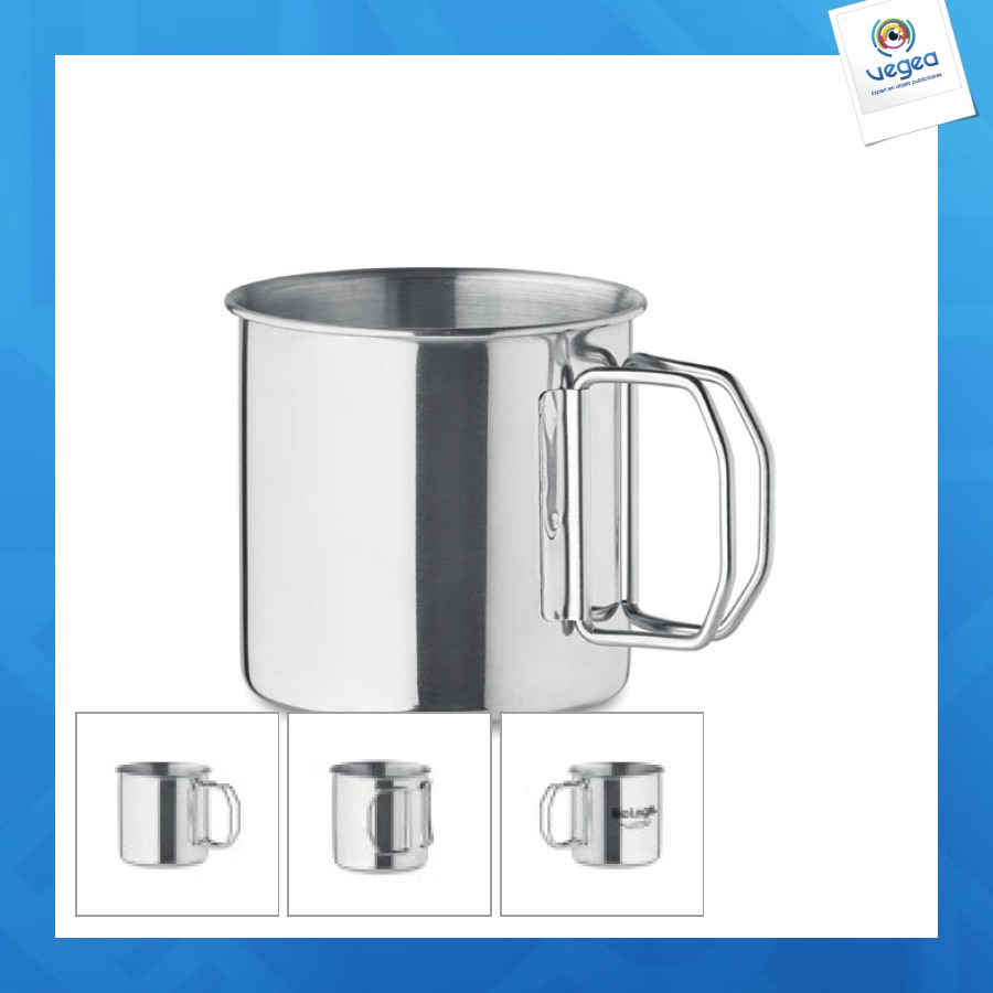 Nunavut - taza de acero inoxidable 330 ml