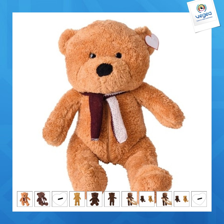 Oso de peluche personalizable grande