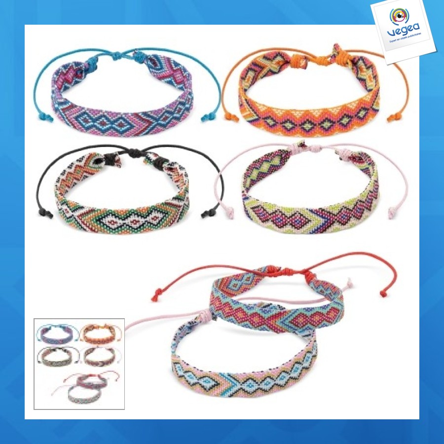 Pack de 6 bracelets brésiliens de promoción