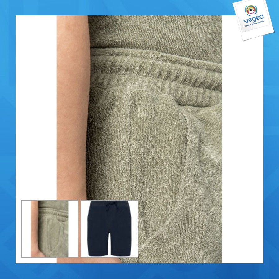 Pantalón corto de rizo para niño