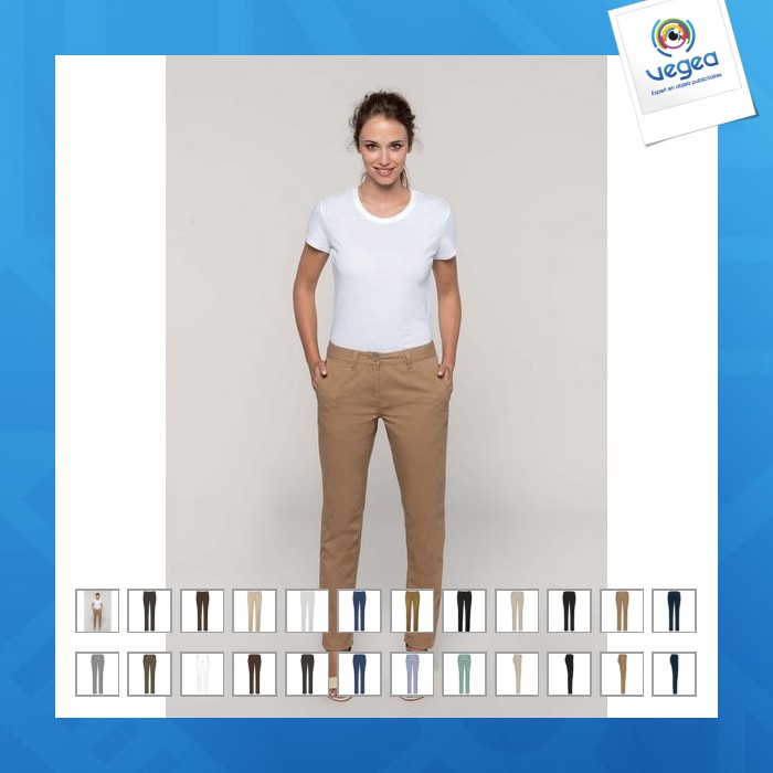 Pantalones chinos de mujer - kariban