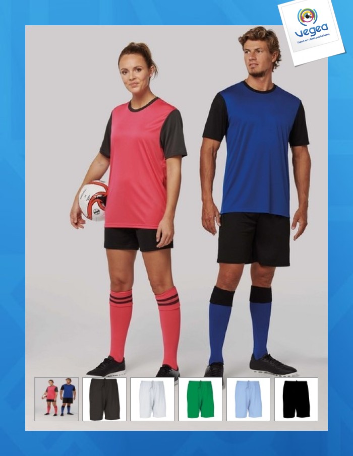 Pantalones cortos deportivos personalizable proactivos