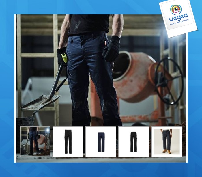 Pantalones de trabajo personalizable con bolsillos cargo - pro cargo trousers