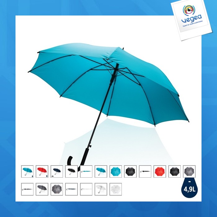 Paraguas rpet 190t de 23" con apertura automática impact aware