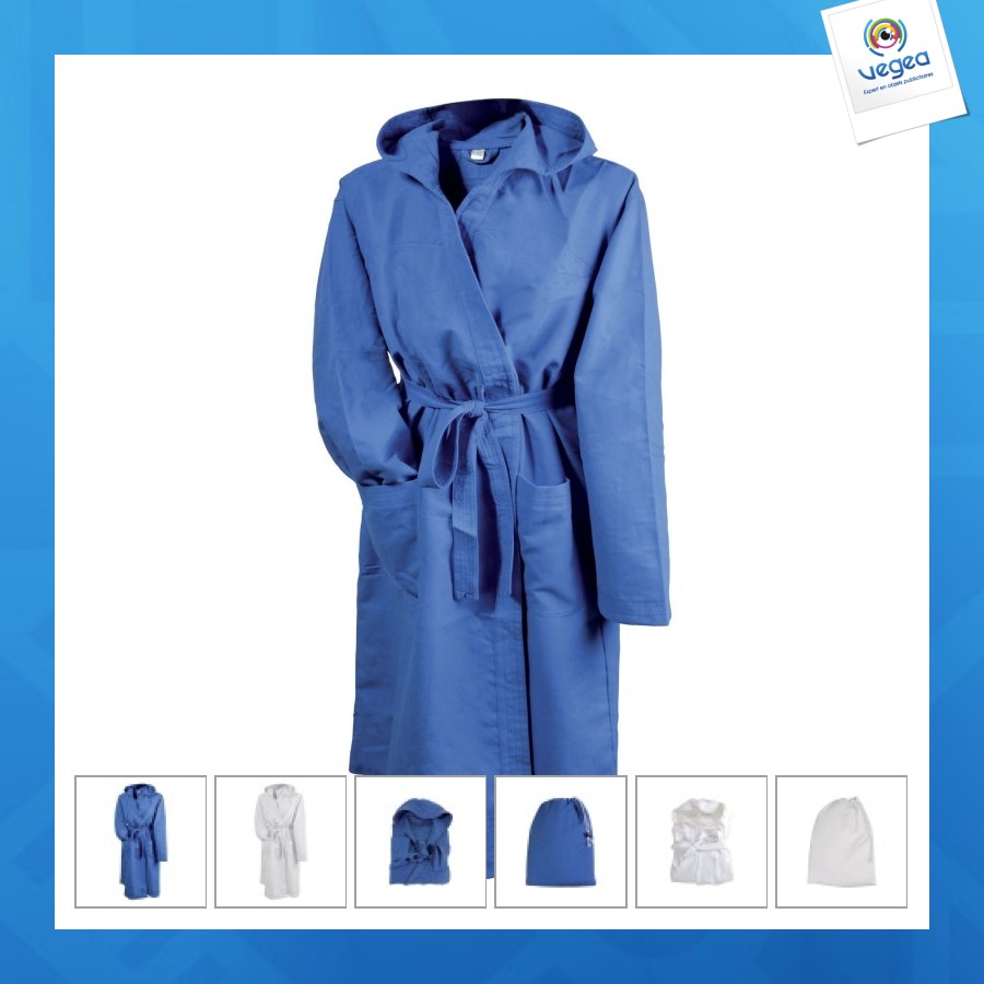 Peignoir personalizable en microfibre