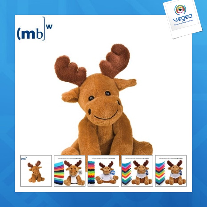 Peluche de animales del zoológico de emil elk
