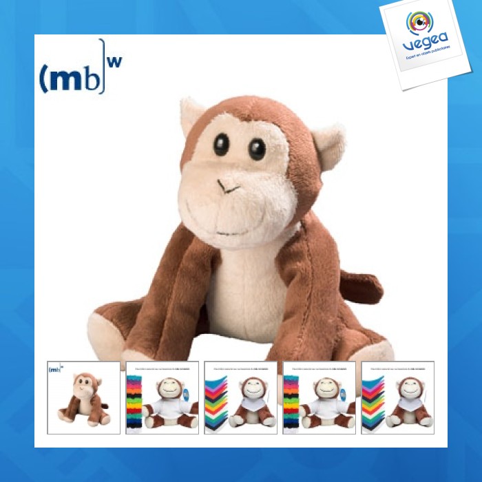Peluche de animales del zoológico de monos de bjarne