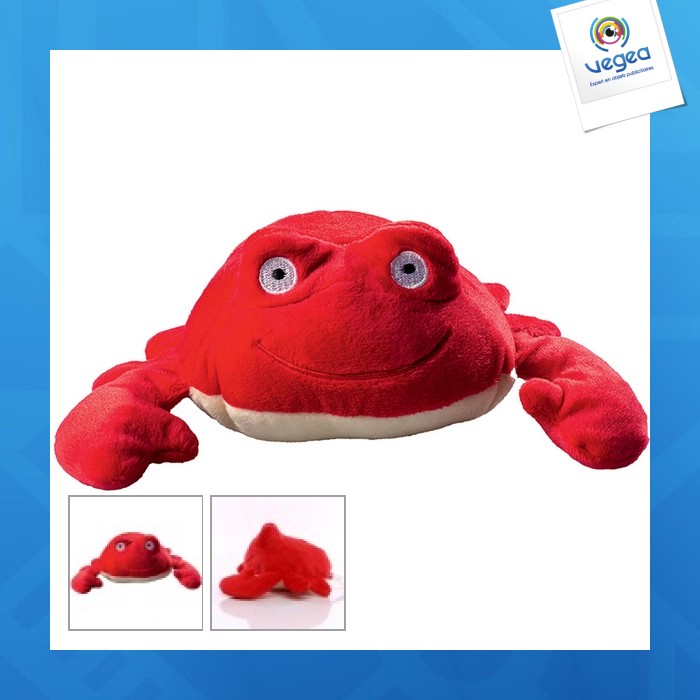 Peluche de cangrejo.
