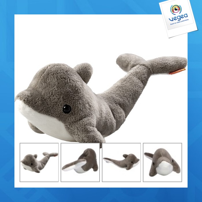 Peluche de delfines.