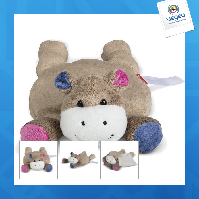 Peluche de hipopótamo