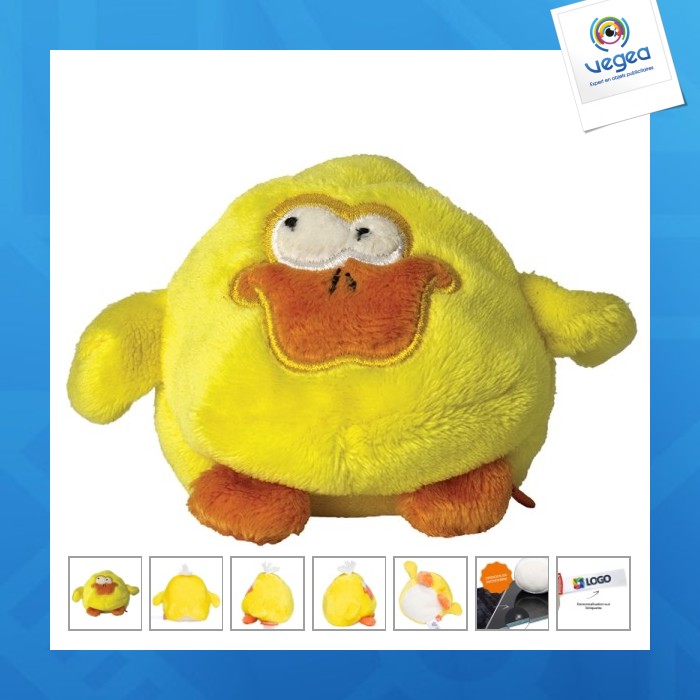 Peluche de pato.