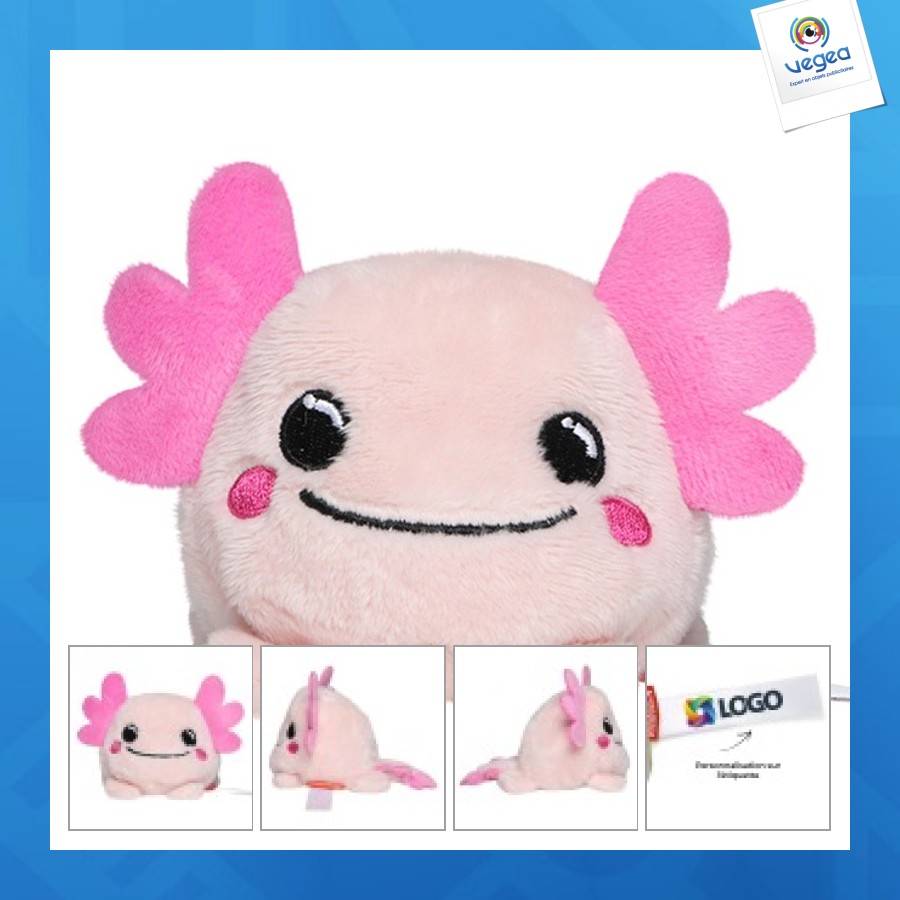 Peluche de promoción axolotl mbw